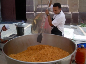 Migas para 400 personas