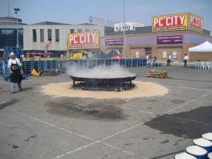 Paella para 5000 personas