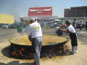 Paella para 5000 personas